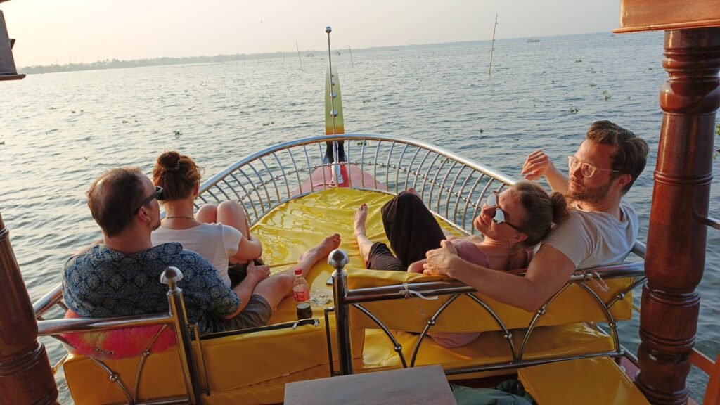 Sunset Shikara Boat In Alleppey