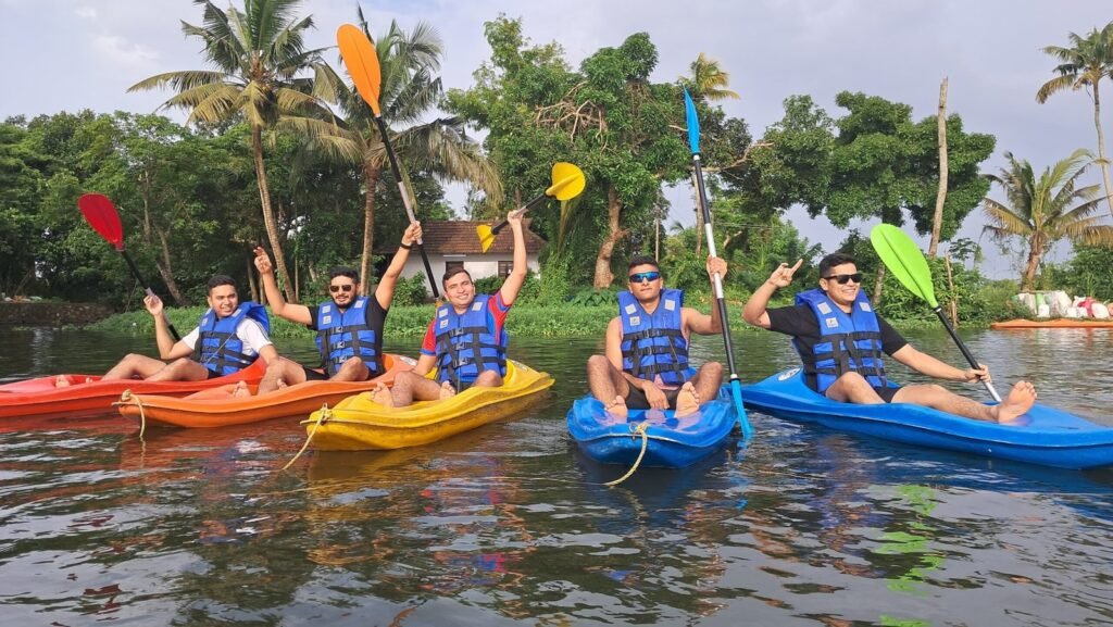 kayaking in alleppey backwters scaled 1