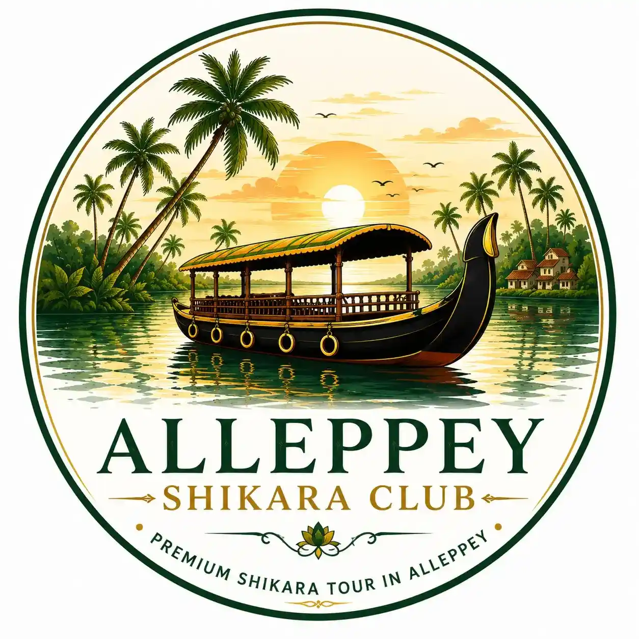Alleppey Shikara Club Logo Enjoy Shikara ride in Alleppey